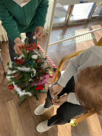 クリスマスの準備